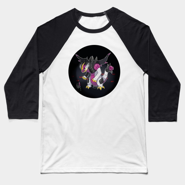 Hyratara Drawn Baseball T-Shirt by Luxlyn